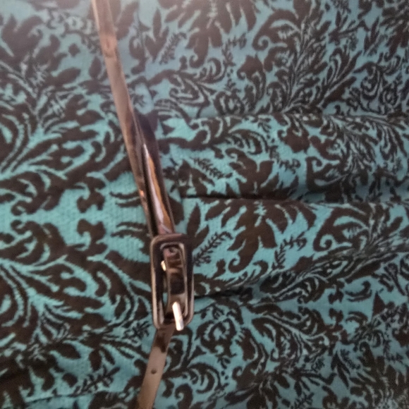 Motherhood Maternity Dress – L, Belted Damask Print - Picture 2 of 6